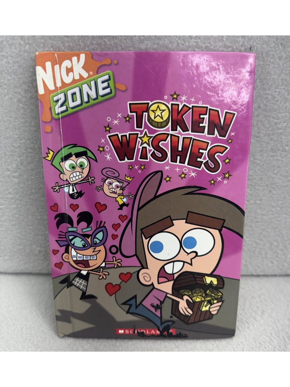 Nick Zone Token Wishes Book Fairly OddParents 2003 Scholastic Nickelodeon READ